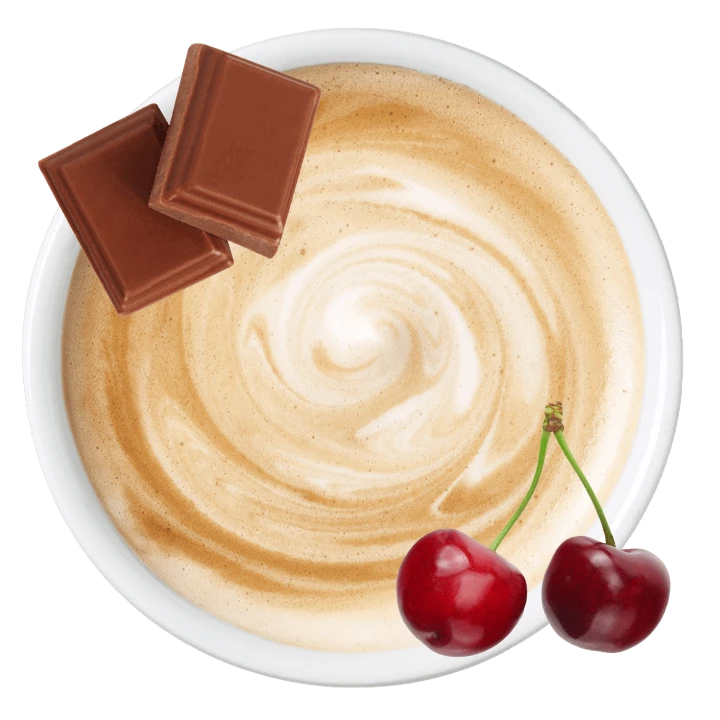 Chocolate Covered Cherry Latte