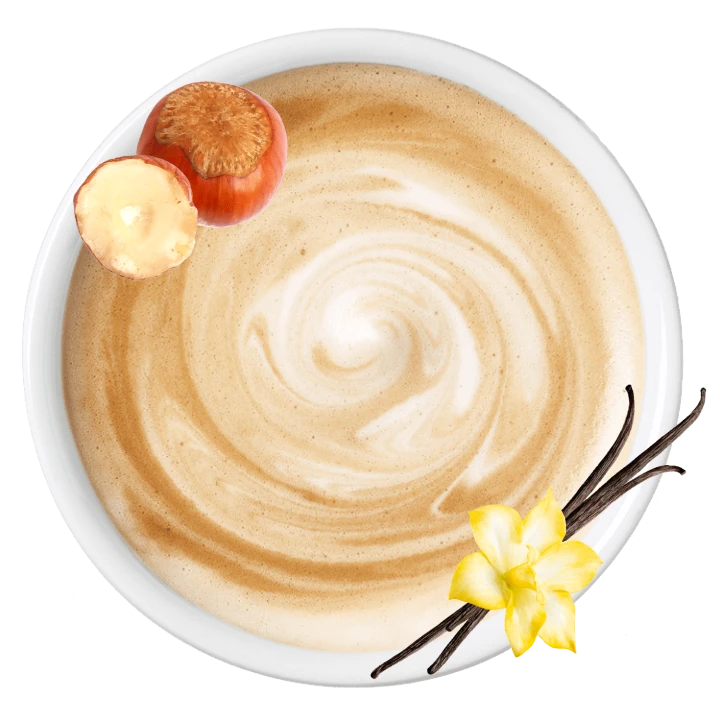 Vanilla Hazelnut Hot Latte