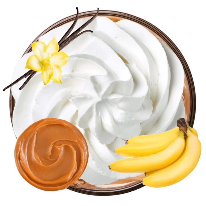 Tara's Iced Banana Dulce de Leche Latte