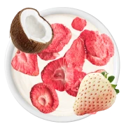 Strawberry Coconut Paradise Milk