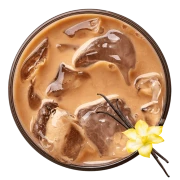 Dana’s NF iced latte