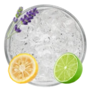 Lavender with a Twist Seltzer